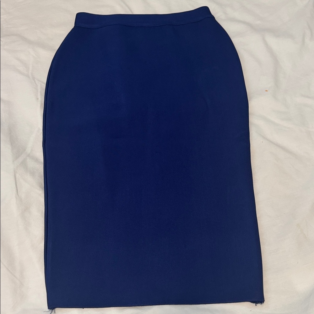 Hot Miami Styles Royal Blue pencil  Skirt S